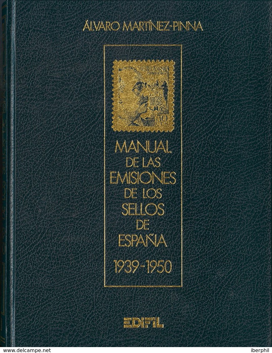 1990. MANUAL DE LAS EMISIONES DE LOS SELLOS DE ESPAÑA 1901-1931, Tres Tomos. Alvaro Martínez-Pinna. Edición Edifil. Madr - Otros & Sin Clasificación