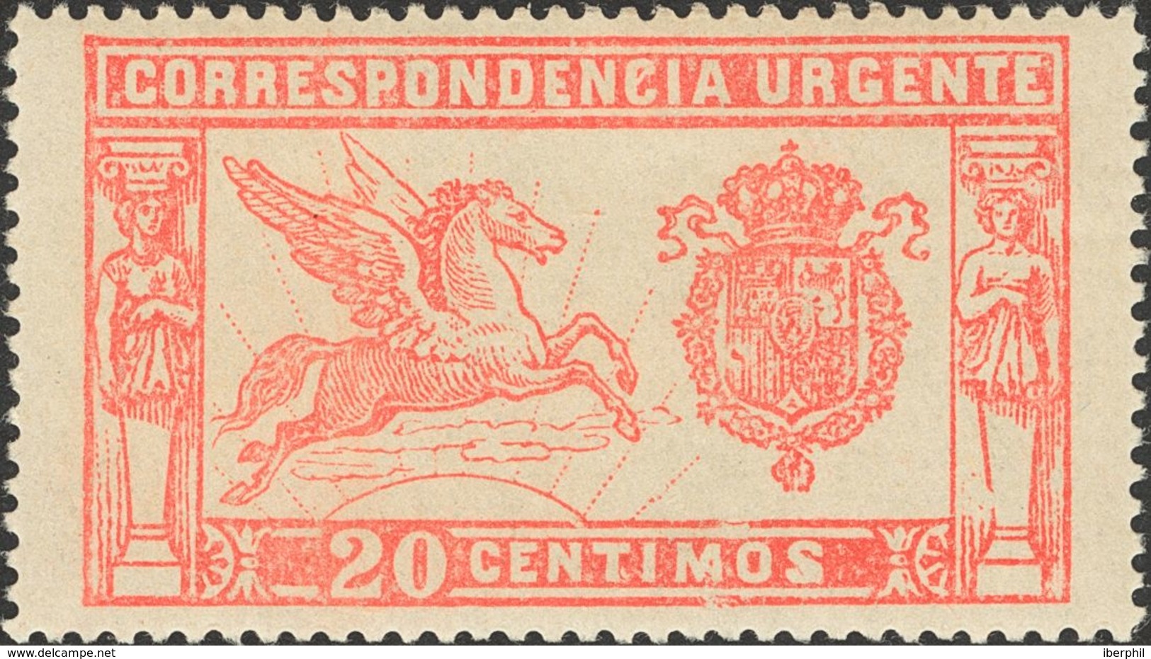 **256. 1905. 20 Cts Rojo. Excelente Centraje Y Color. PIEZA DE LUJO. Edifil 2018: +++124 Euros - Autres & Non Classés