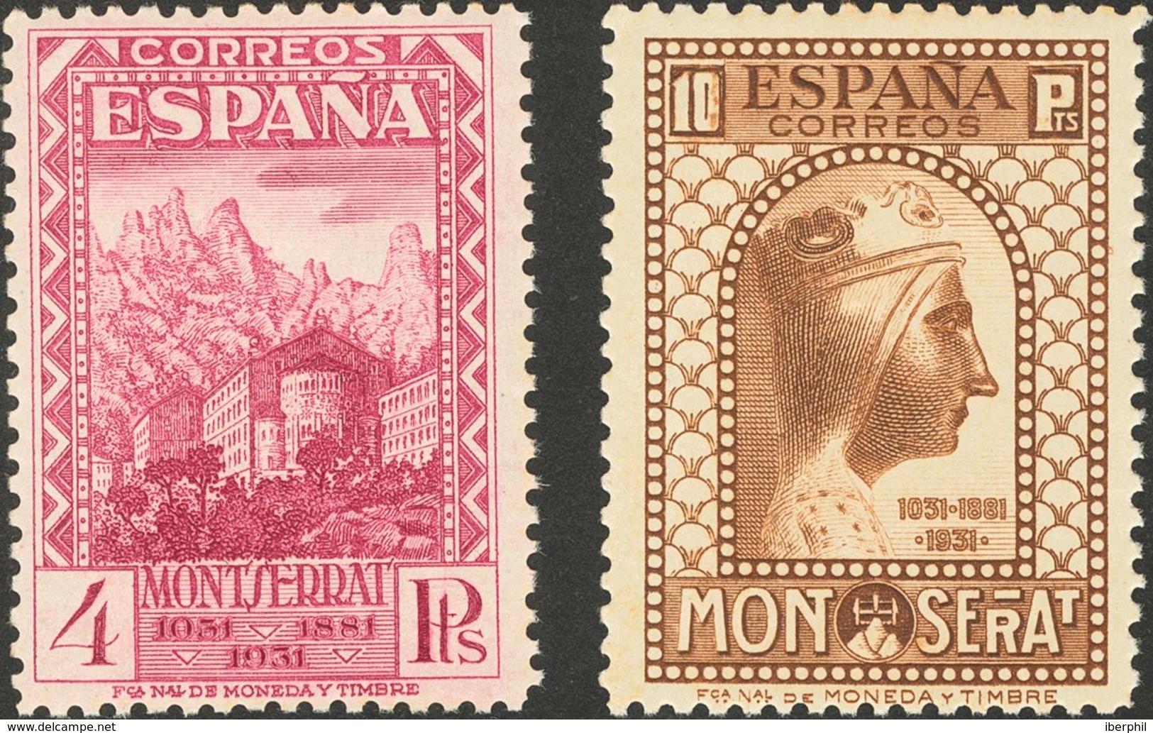 **636/49. 1931. Serie Completa. Excelentes Centrajes. MAGNIFICA Y RARA EN ESTA EXCEPCIONAL CALIDAD. Cert. CEM. Edifil 20 - Autres & Non Classés