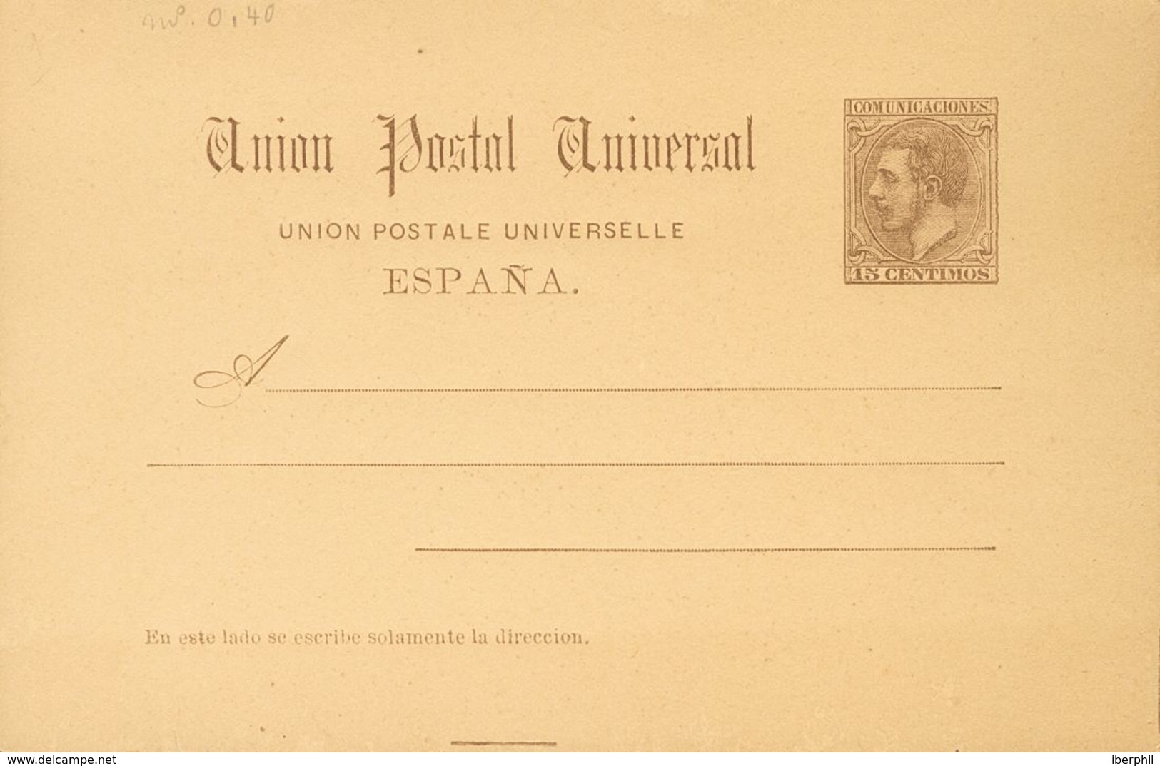 (*)EP15/18. 1884. Juego Completo De Cuatro Tarjetas Entero Postales (incluyendo Los De Ida Y Vuelta). MAGNIFICO. Edifil  - Other & Unclassified