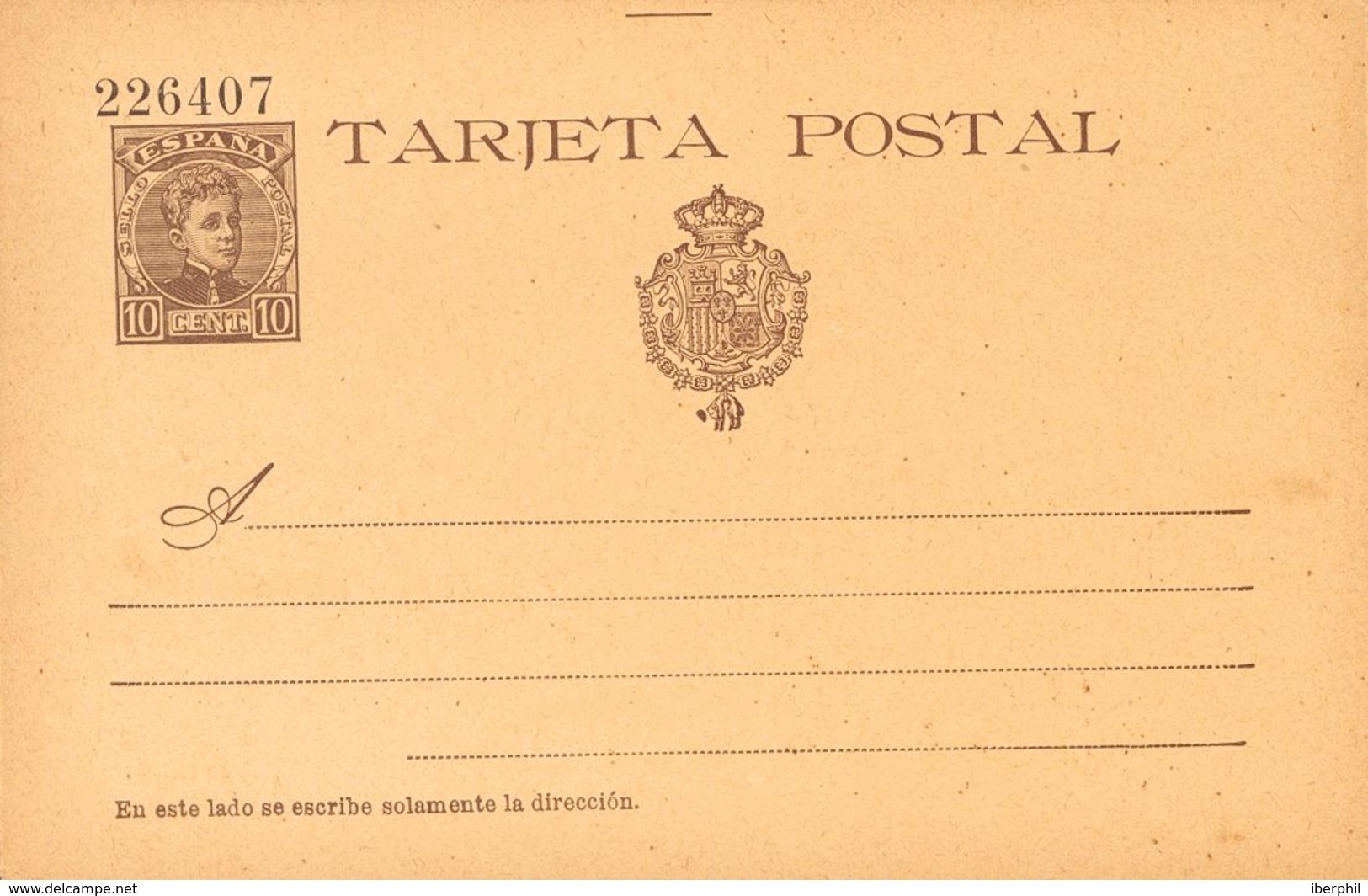 (*)EP37, EP38. 1901. 10 Cts Castaño Sobre Tarjeta Entero Postal Y 15 Cts+15 Cts Pizarra Sobre Tarjeta Entero Postal, De  - Sonstige & Ohne Zuordnung