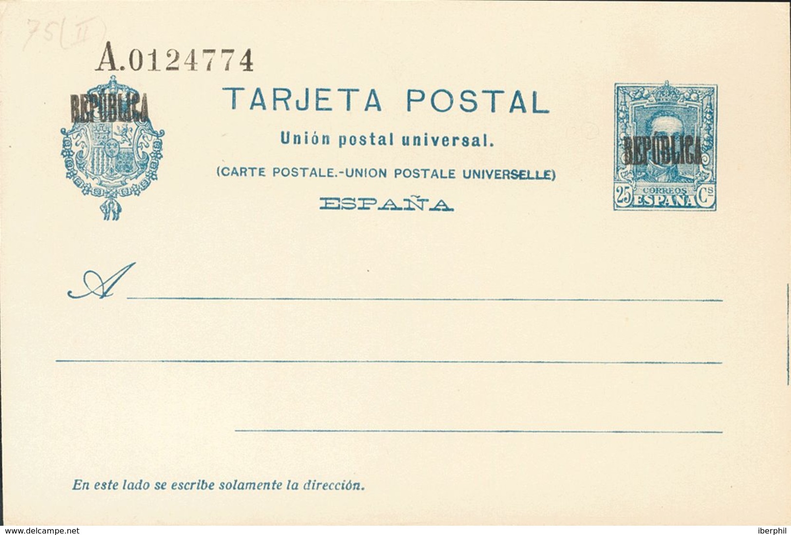 (*)EPB5/6. 1931. 15 Cts Lila Y 25 Cts Azul Sobre Tarjetas Entero Postales De BARCELONA (Emisiones Locales Republicanas). - Sonstige & Ohne Zuordnung