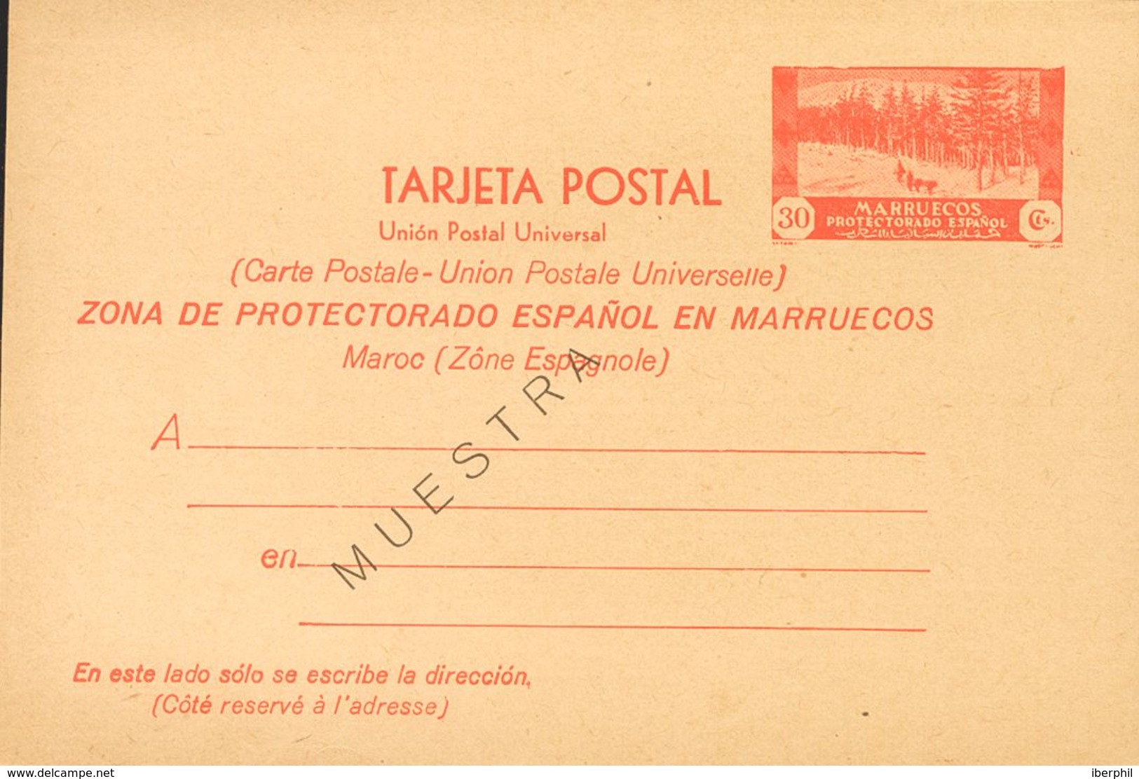 (*)EP24M, EP25M. 1935. 30 Cts Rojo Sobre Tarjeta Entero Postal Y 30 Cts+30 Cts Rojo Sobre Tarjeta Entero Postal, De Ida  - Andere & Zonder Classificatie