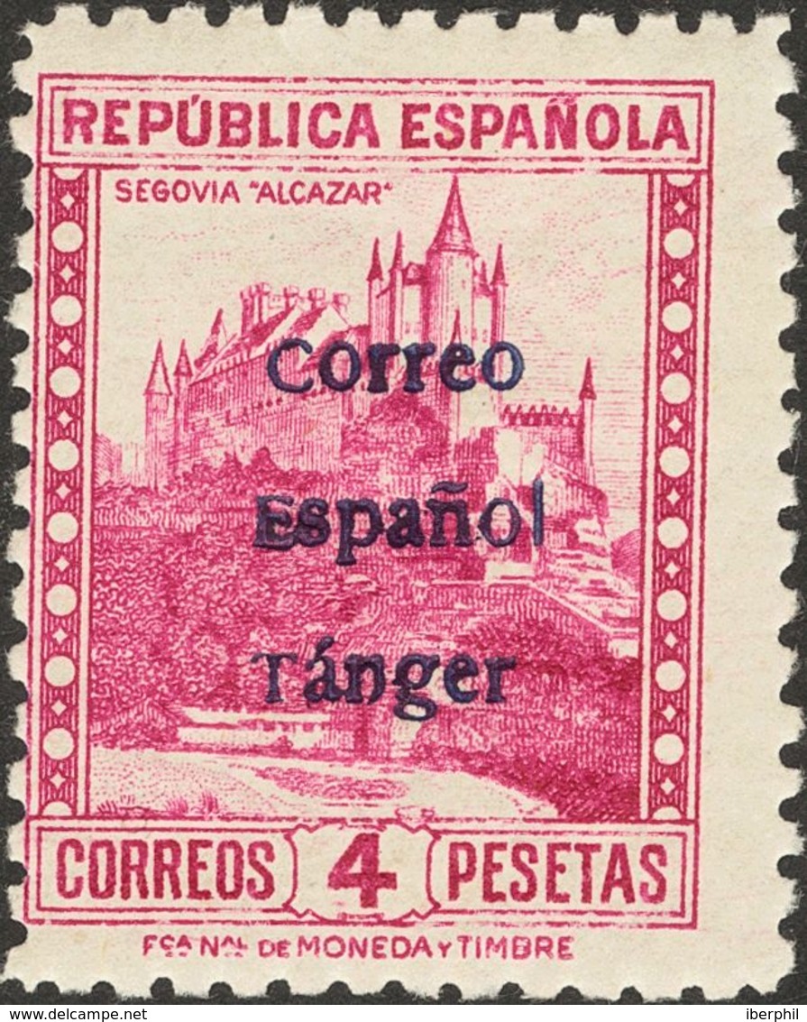 *96/07. 1938. Serie Completa, Doce Valores. Variedad "C" DE CORREOS MINUSCULA. MAGNIFICA Y RARA, NO CATALOGADA. - Spaans-Marokko