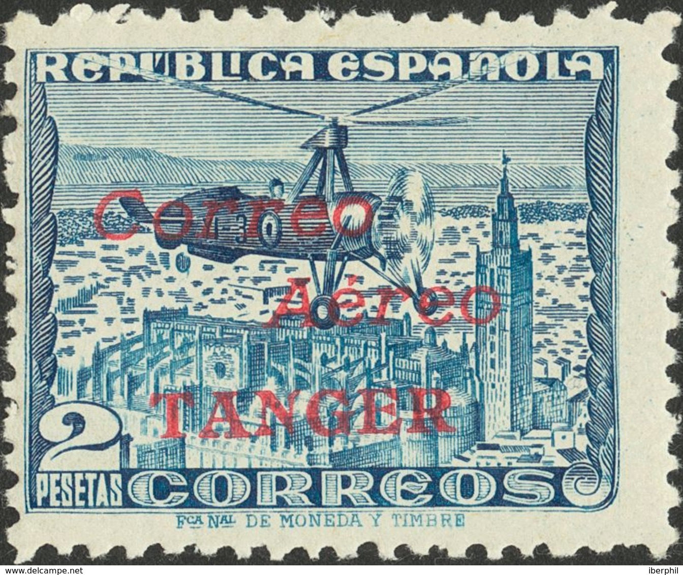 NE13/19hce. 1940. Serie Completa NO EMITIDOS (a Falta Del 50 Cts), Cuatro Valores. Variedad CAMBIO DE COLOR DE LA SOBREC - Spanisch-Marokko