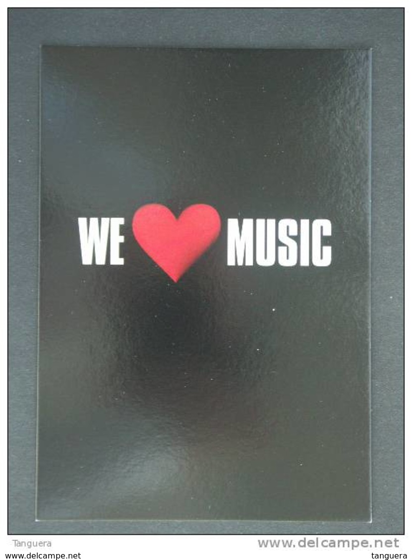 Carte Kaart Boomerang Belgique Belgie Pub We Love Music TMF The Music Factory - Musique Et Musiciens