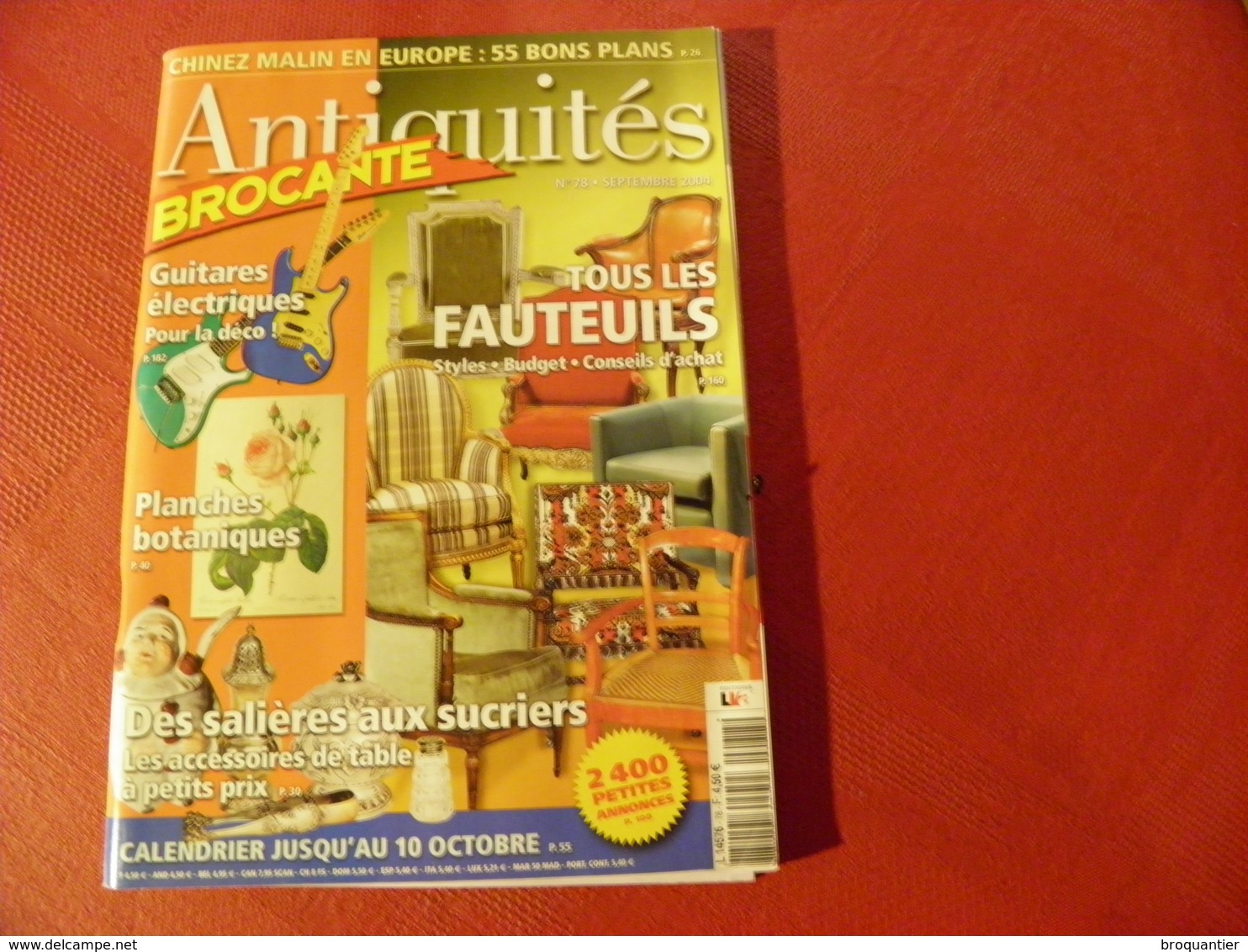 Magazine Antiquité Brocante Lot De 3 Numéros - Wholesale, Bulk Lots