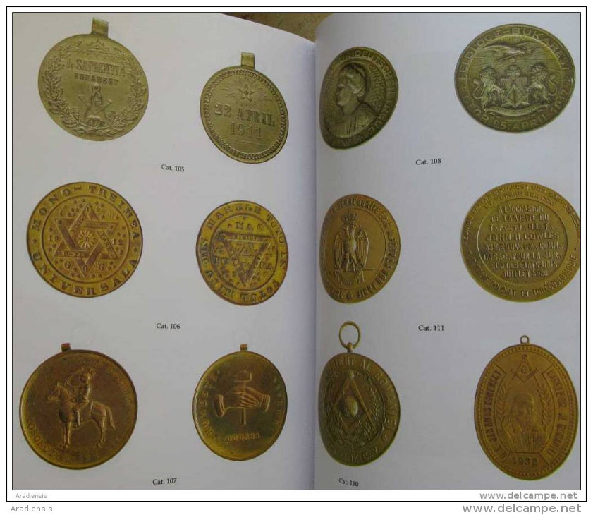 Romania - Rumänien - Roumanie - "Masonic Medals - History And Symbol" / "Medalii Si Insemne Masonice -Istorie Si Simbol" - Freemasonry