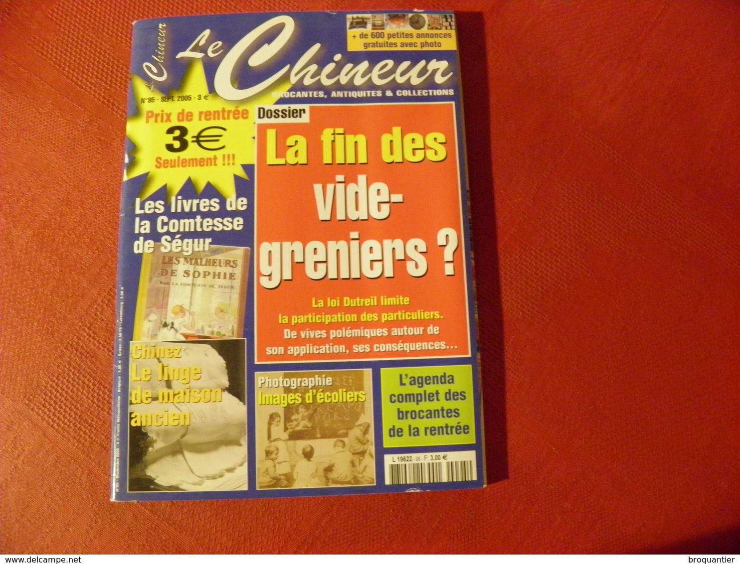 Le Chineur Lot De Deux Magazines. - Lots De Plusieurs Livres