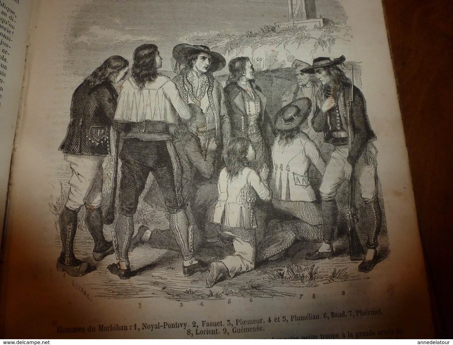 1846-1847 MUSÉE DES FAMILLES----> Voyage en BRETAGNE (Morbihan,Pélerinage de Ste-Anne-d'Auray) et nombreux autres pays