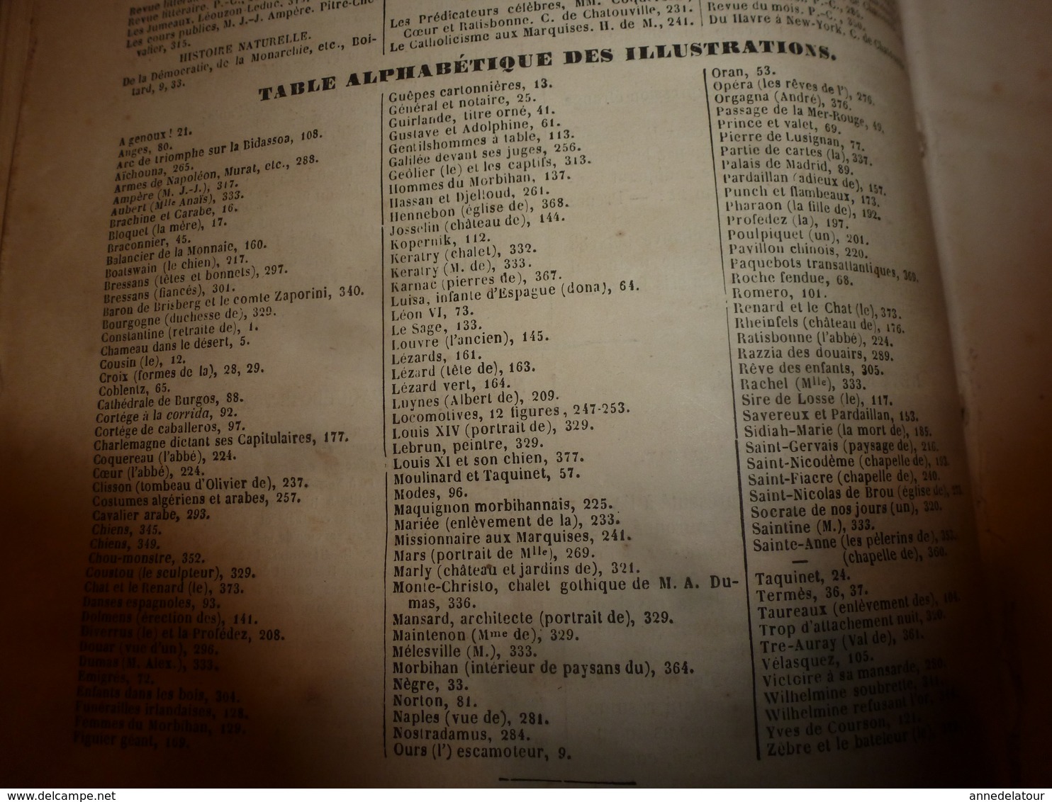 1846-1847 MUSÉE DES FAMILLES----> Voyage en BRETAGNE (Morbihan,Pélerinage de Ste-Anne-d'Auray) et nombreux autres pays