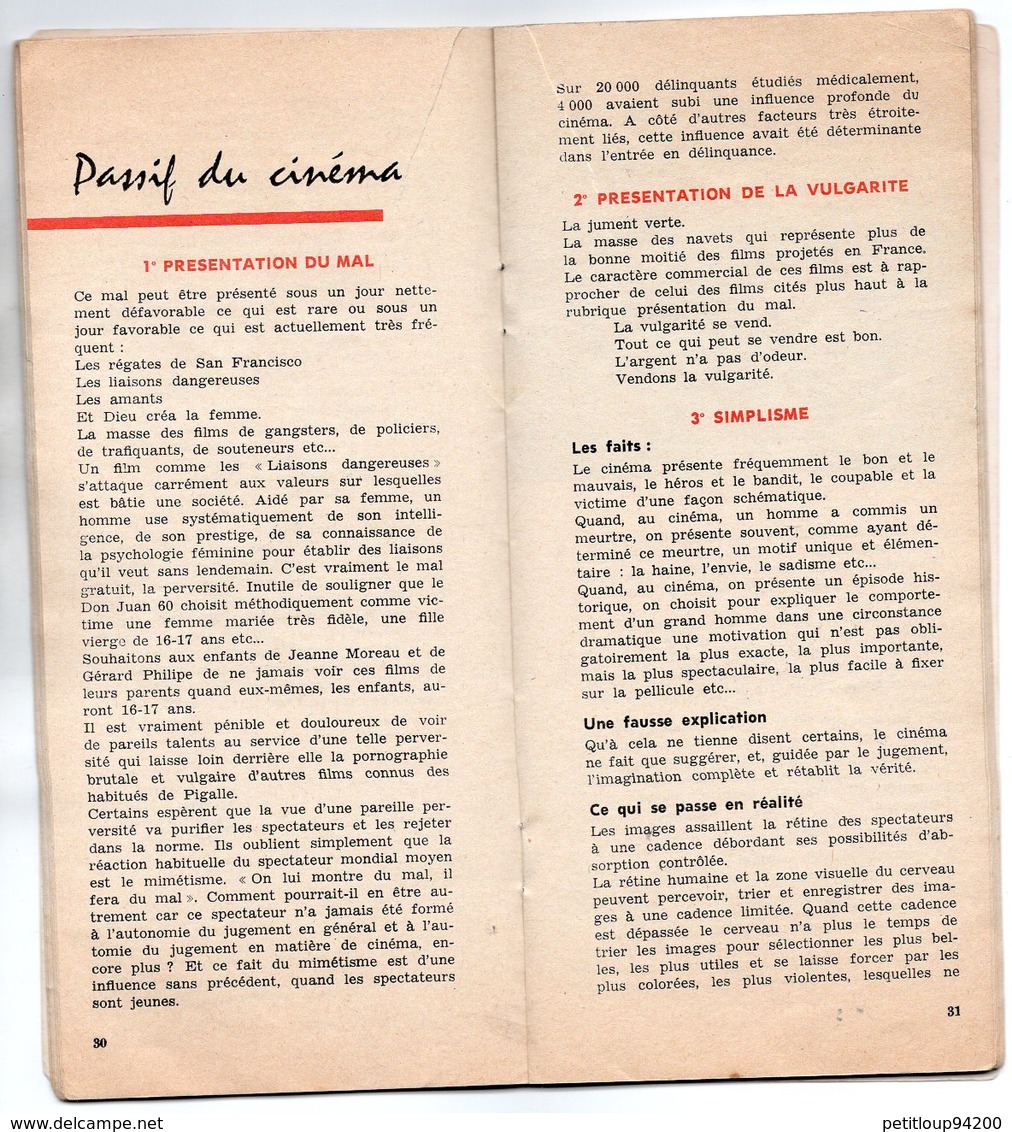 MENSUEL La Route des Scouts de France CINEMA Novembre 1960