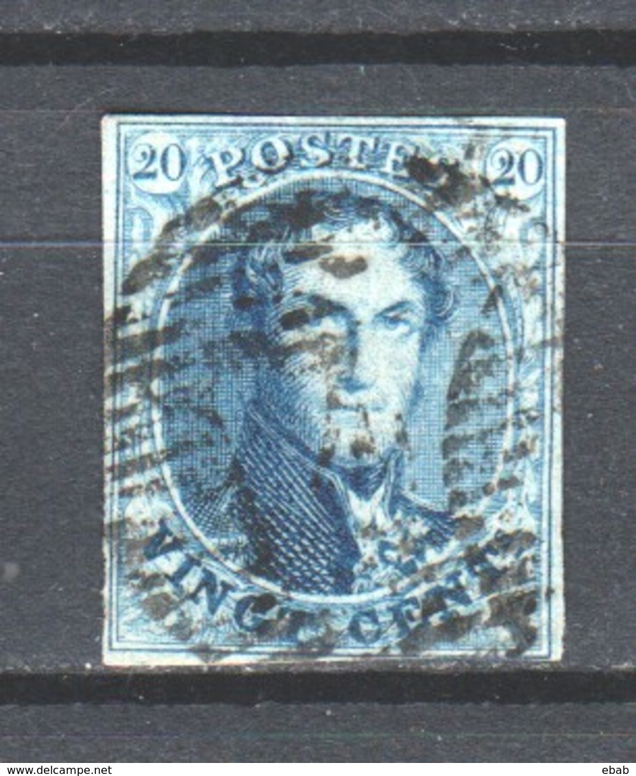 Belgium 1858 Mi 8-I Canceled (2) - 1849-1865 Médaillons (Autres)