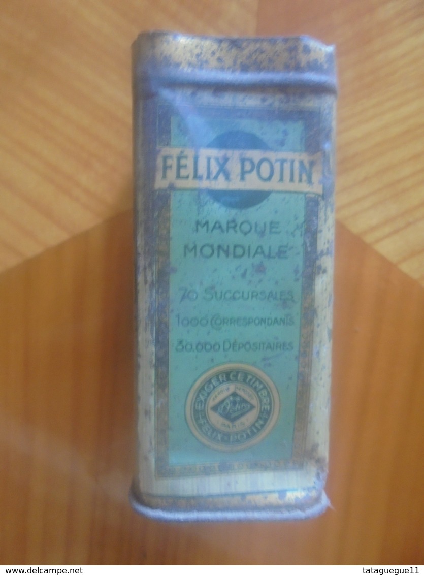 Ancien - Boite En Métal Crème Félix Potin - Boxes