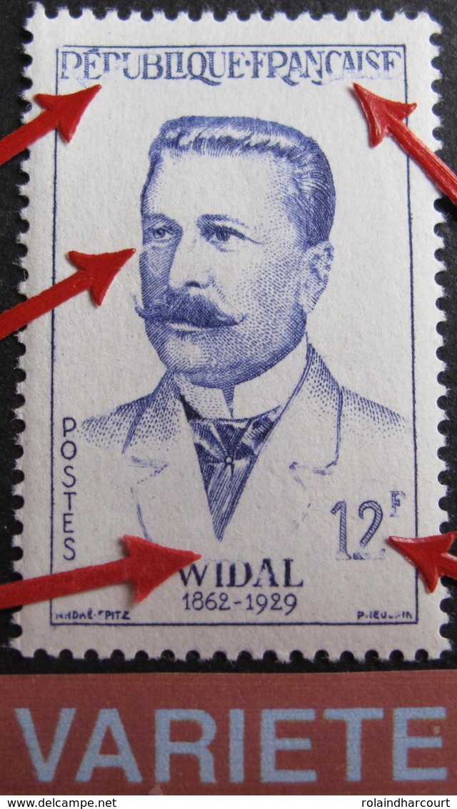 R1692/305 - 1958 - WIDAL - N°1143a NEUF** ➤➤➤ Impression Dépouillée - Neufs