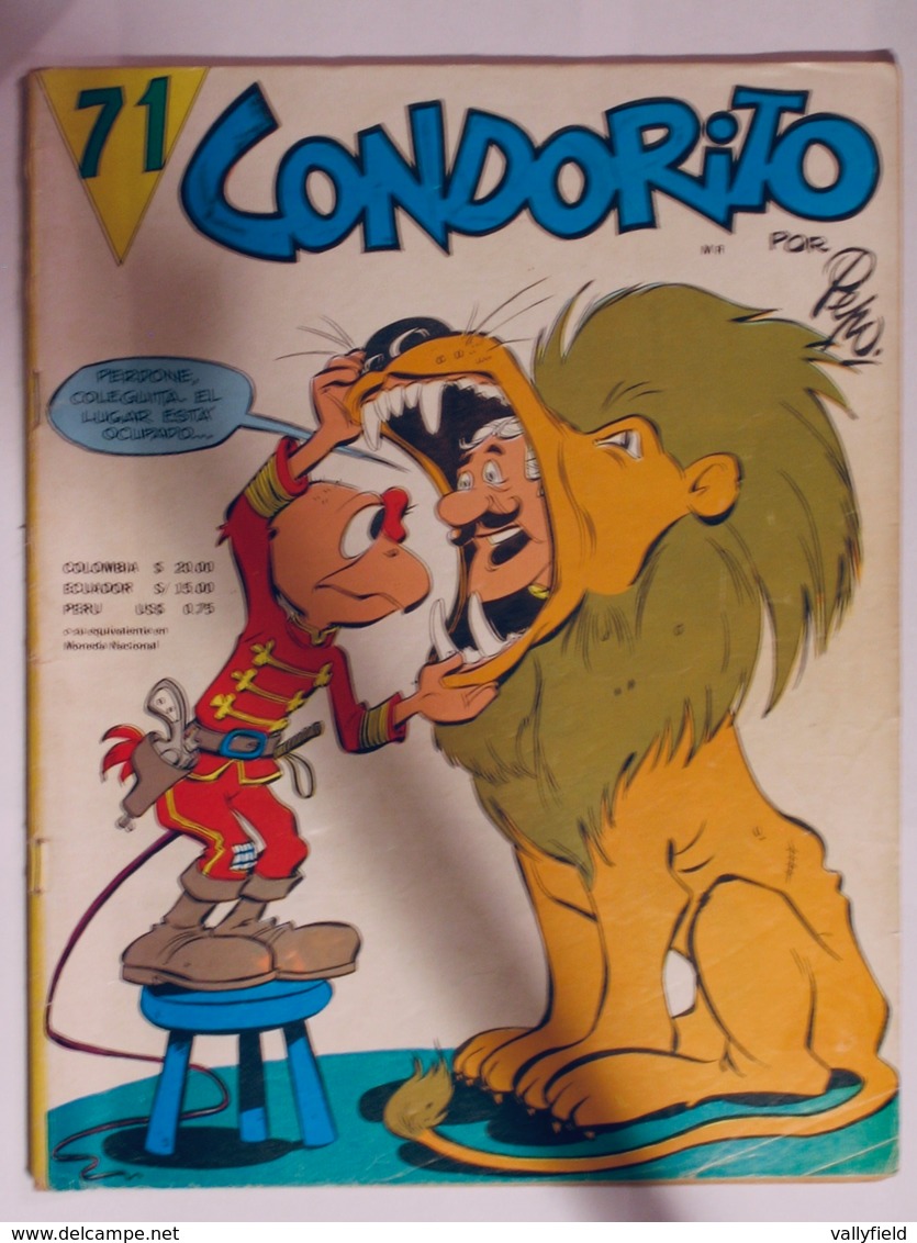 BD CONDORITO (Espagnol) - Andere & Zonder Classificatie