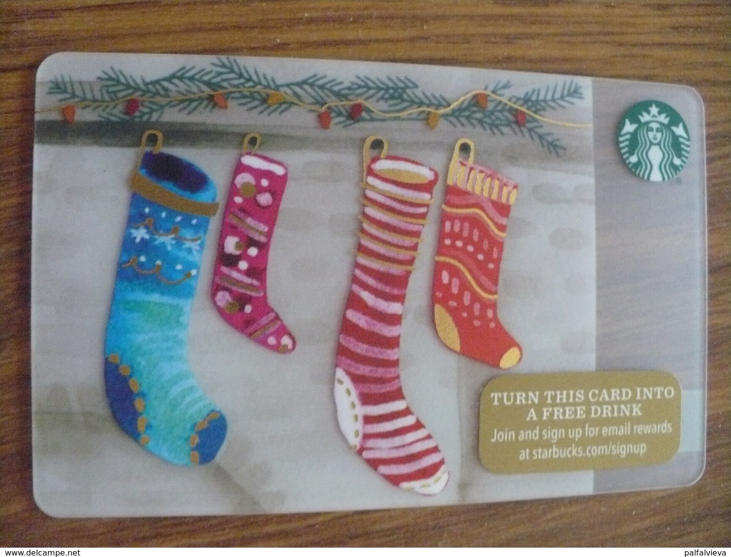 Starbucks Gift Card USA - Christmas 2015 6113 - Gift Cards