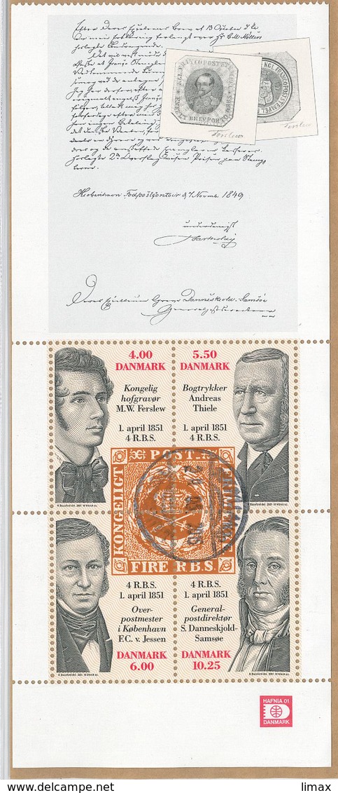 Ferslew Andreas Thiele Jessen Danneskjold Samsoe Briefstück - Covers & Documents