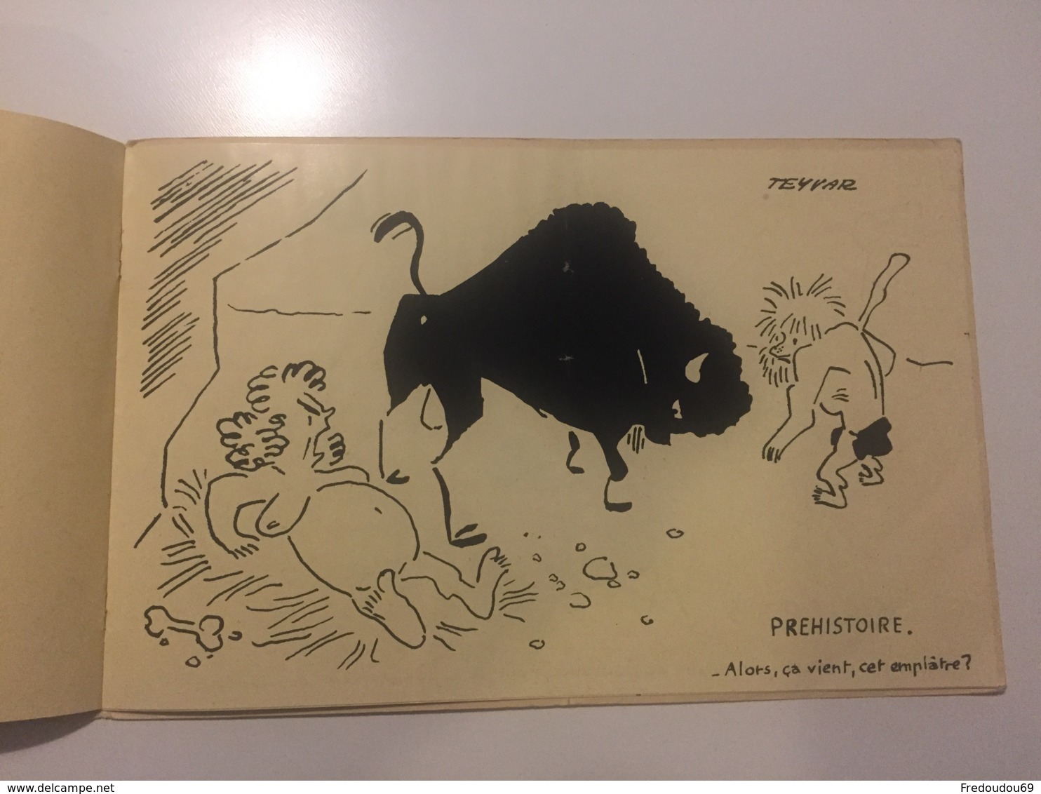 Invitation au bal de la pharmacie - 1953 - Paris - Dessinateur TEYVAR