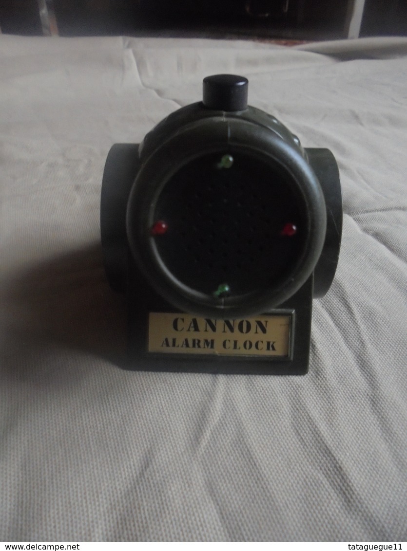 Ancien - Réveil à Quartz "Cannon Alarm Clock" - Autres & Non Classés