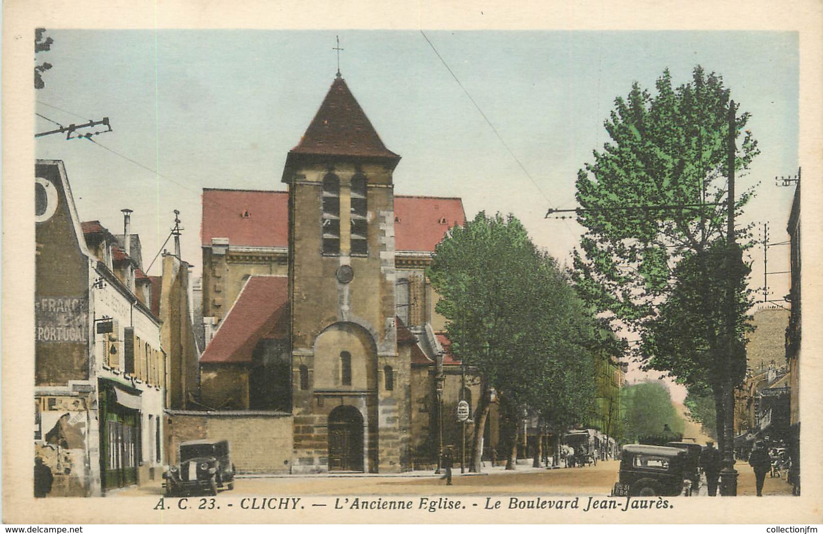 CPA FRANCE 92 " Clichy, église " - Clichy