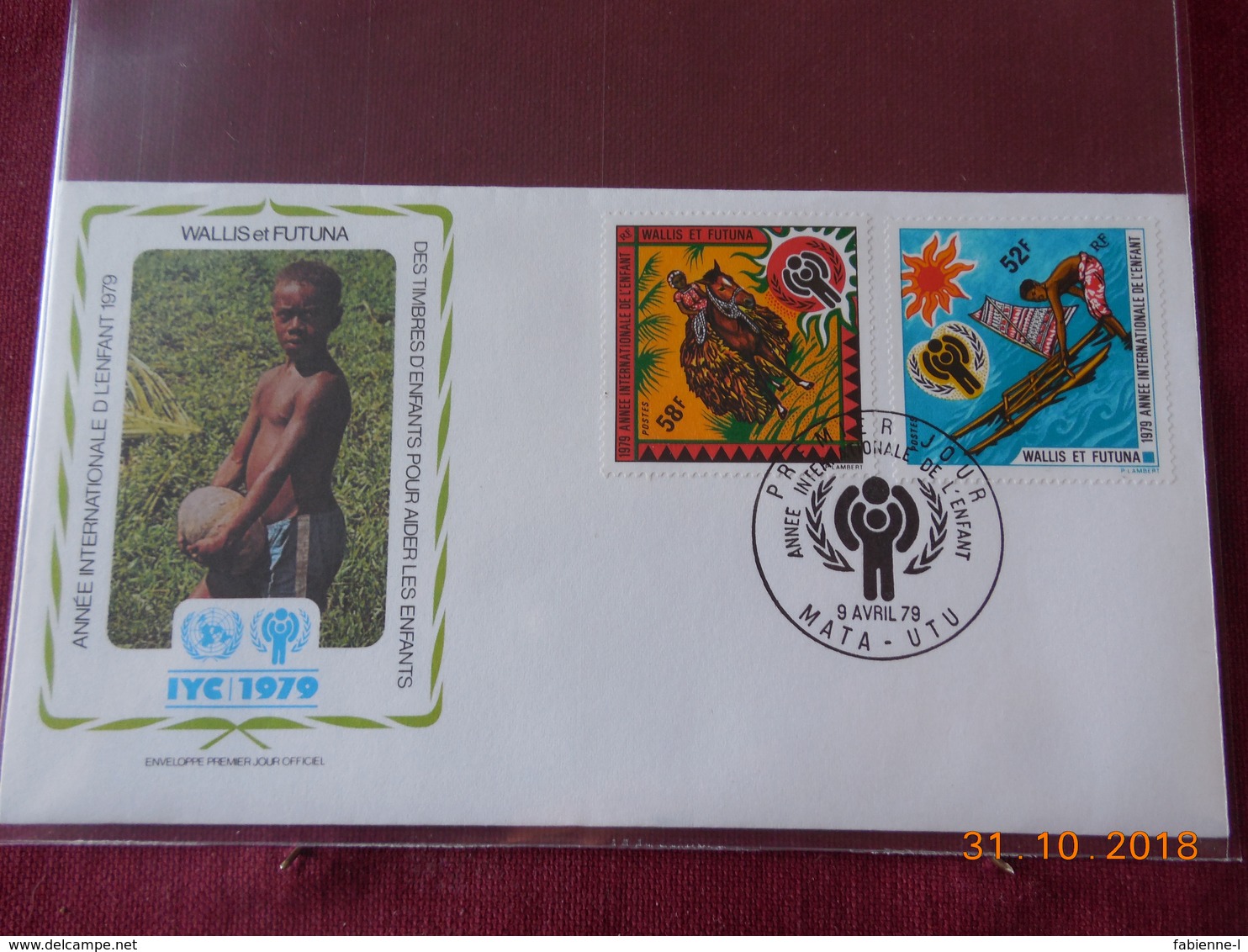 FDC De Wallis Et Futuna De 1979 - Briefe U. Dokumente