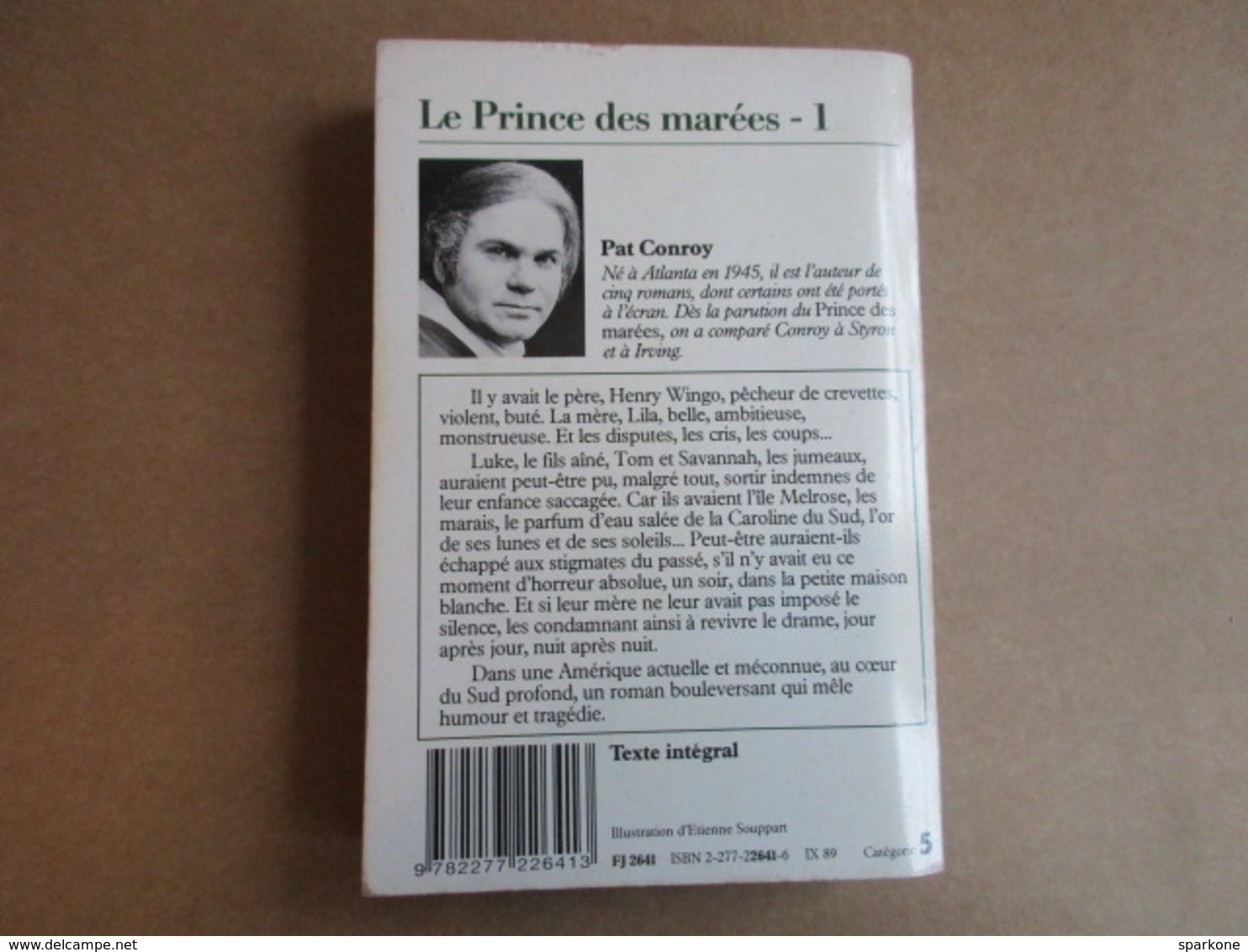 Le Prince Des Marées 1 (Pat Conroy) éditions J'ai Lu De 1989 - Autres & Non Classés