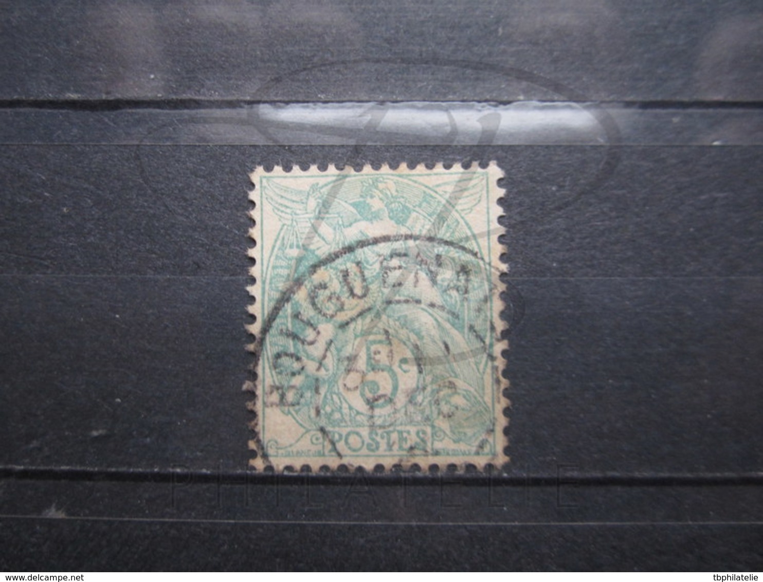 VEND TIMBRE DE FRANCE N° 111 , CACHET " BOUGUENAIS " !!! - 1900-29 Blanc