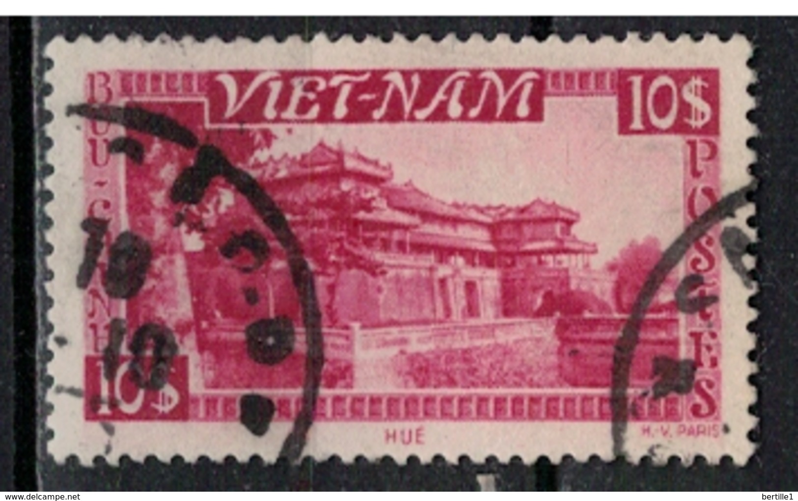 VIETNAM EMPIRE        N°  YVERT     11   ( 6 )          OBLITERE       ( O  04/ 12 ) - Vietnam