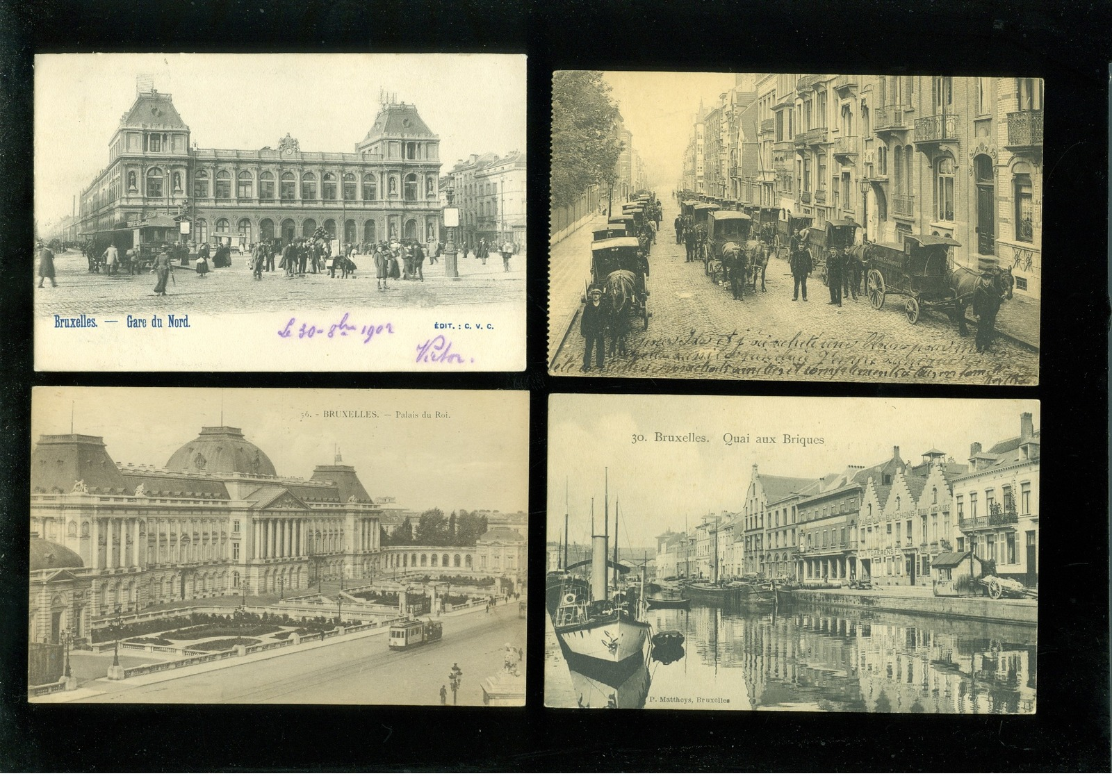 Beau Lot De 60 Cartes Postales De Belgique  Bruxelles      Mooi Lot Van 60 Postkaarten Van België Brussel - 60 Scans - 5 - 99 Cartes