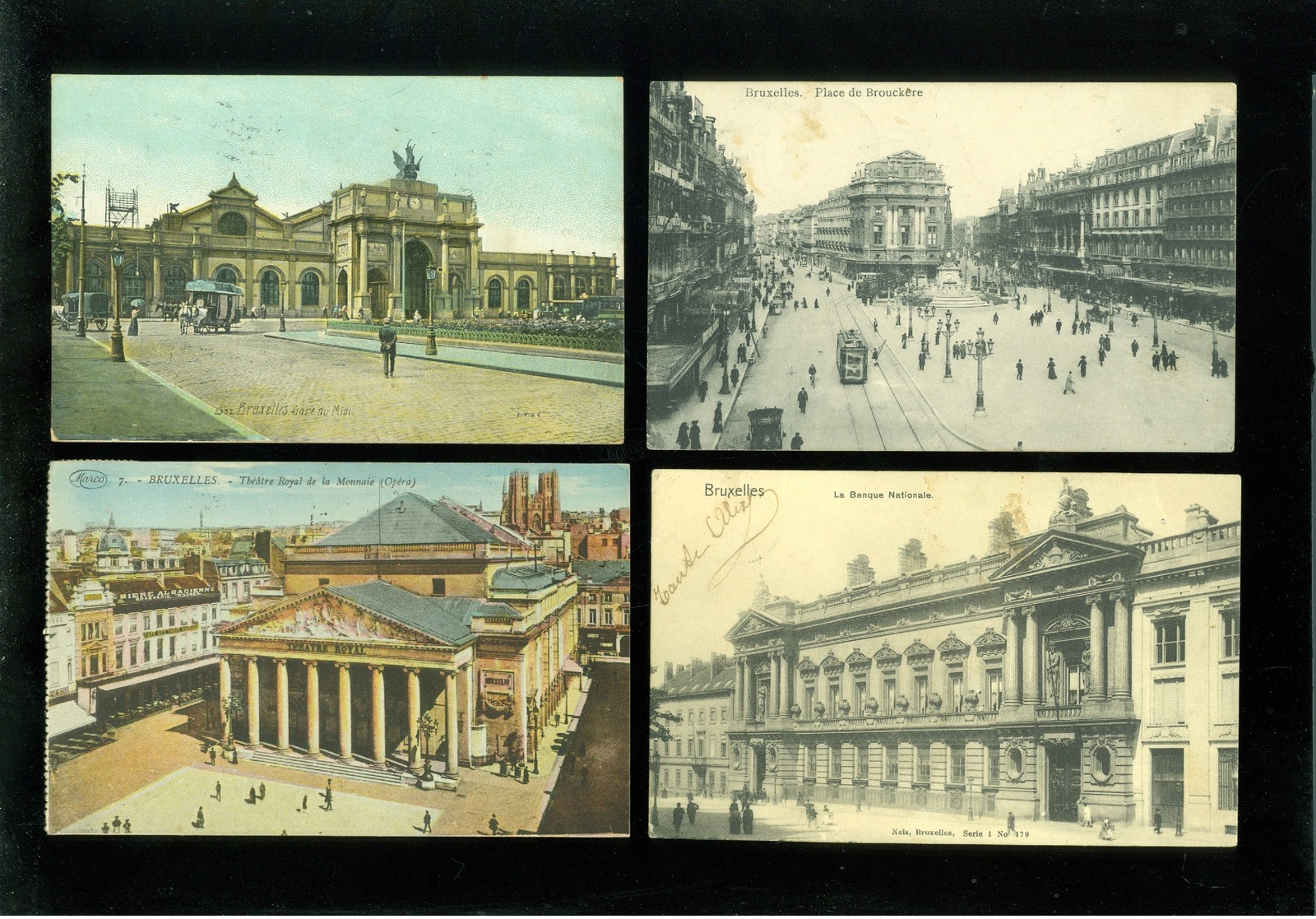 Beau lot de 60 cartes postales de Belgique  Bruxelles      Mooi lot van 60 postkaarten van België Brussel - 60 scans