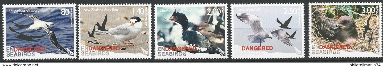 Nouvelle-Zélande 2014 - Oiseaux Marins Menacés D'extinction - Nuovi