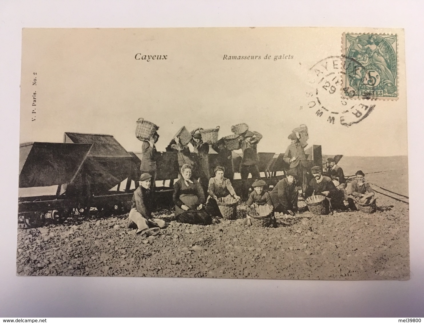 Cayeux - Ramasseurs De Galets - Cayeux Sur Mer