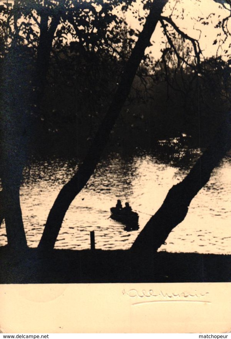 PARIS  - ALBERT MONNIER - AU BOIS DE BOULOGNE - La Seine Et Ses Bords