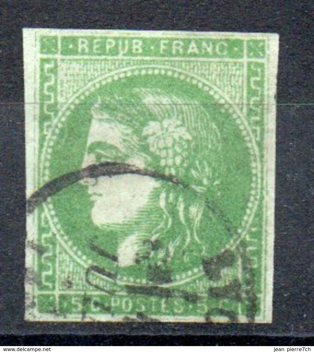 France Frankreich Y&T 42B° - 1870 Ausgabe Bordeaux