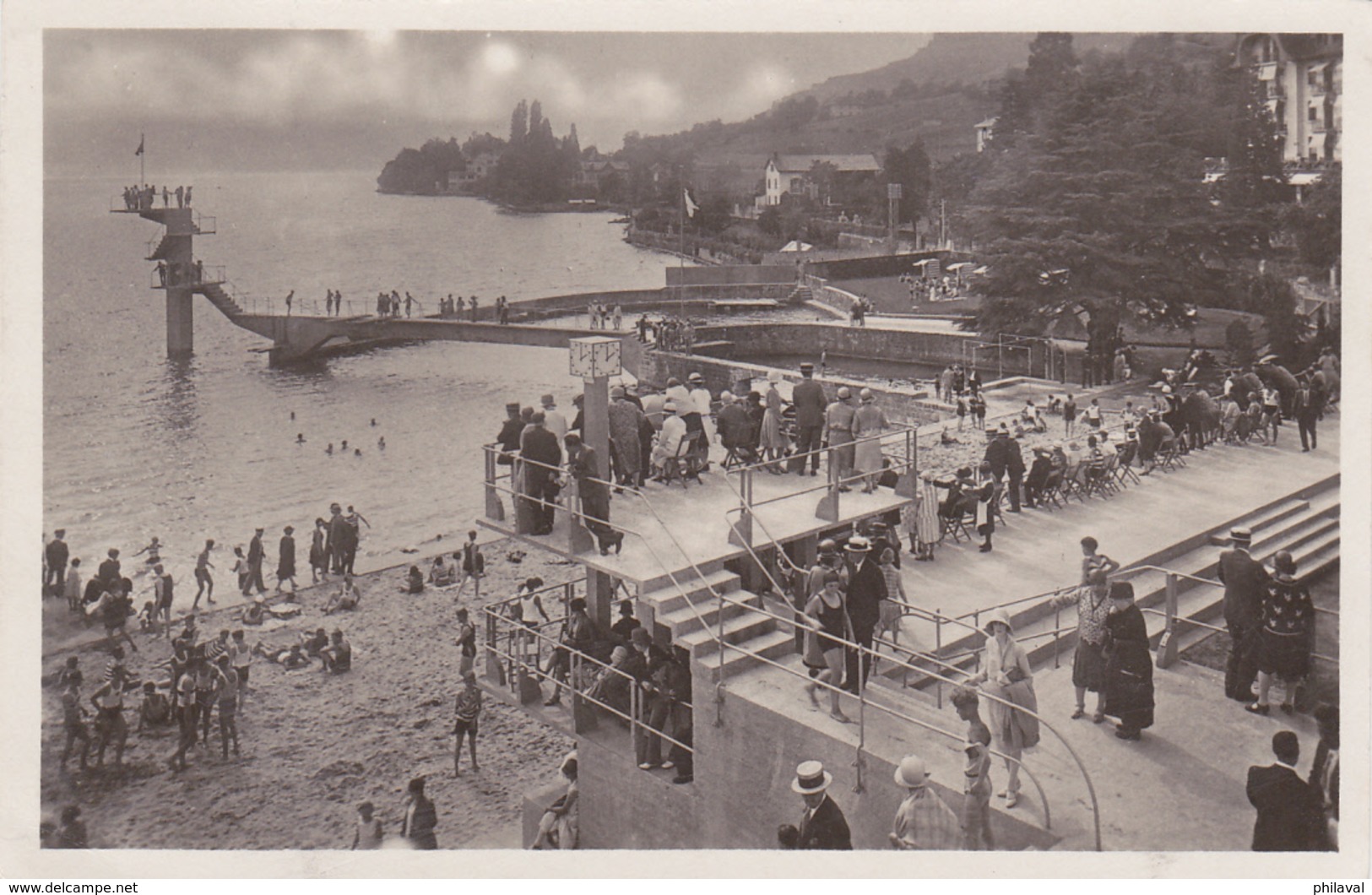 Corseaux-Plage - Carte Très Animée - 1929 - Corseaux