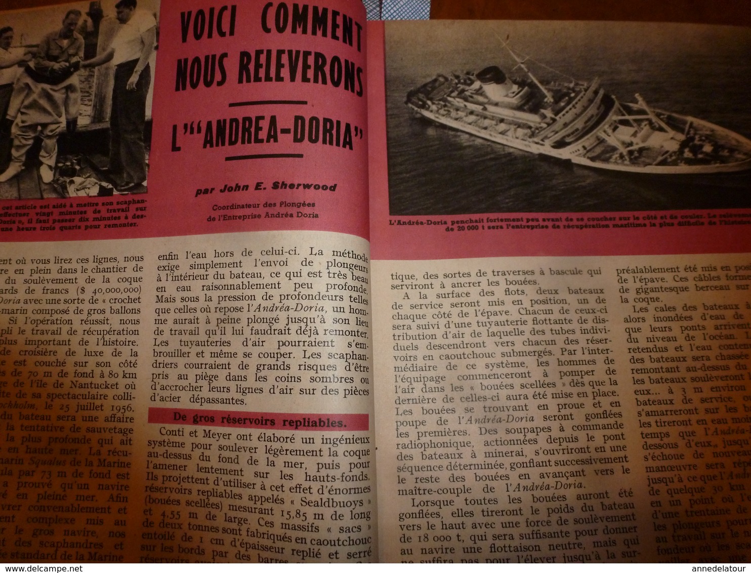 1958 MÉCANIQUE POPULAIRE: Les Automobiles De 1800 à 1900 ( Ford,Thunderbird,Cadillac,Oldsmobile,Essex,Packard,etc) - Voitures