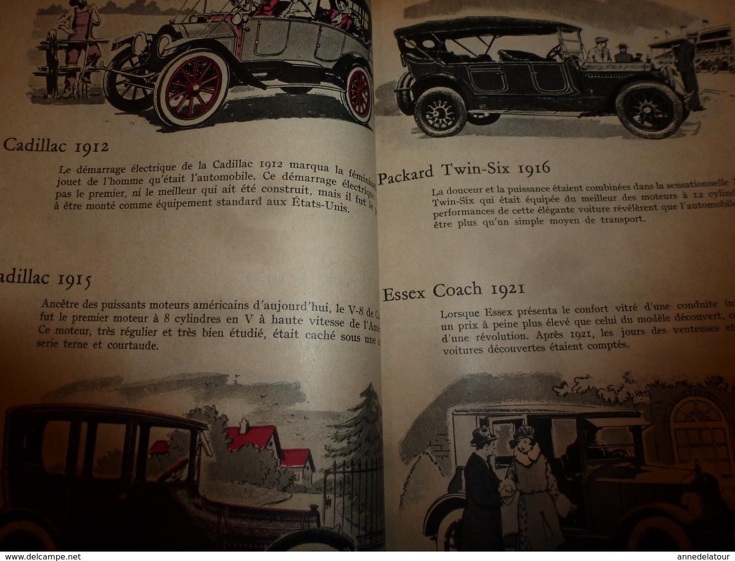 1958 MÉCANIQUE POPULAIRE: Les automobiles de 1800 à 1900 ( Ford,Thunderbird,Cadillac,Oldsmobile,Essex,Packard,etc)