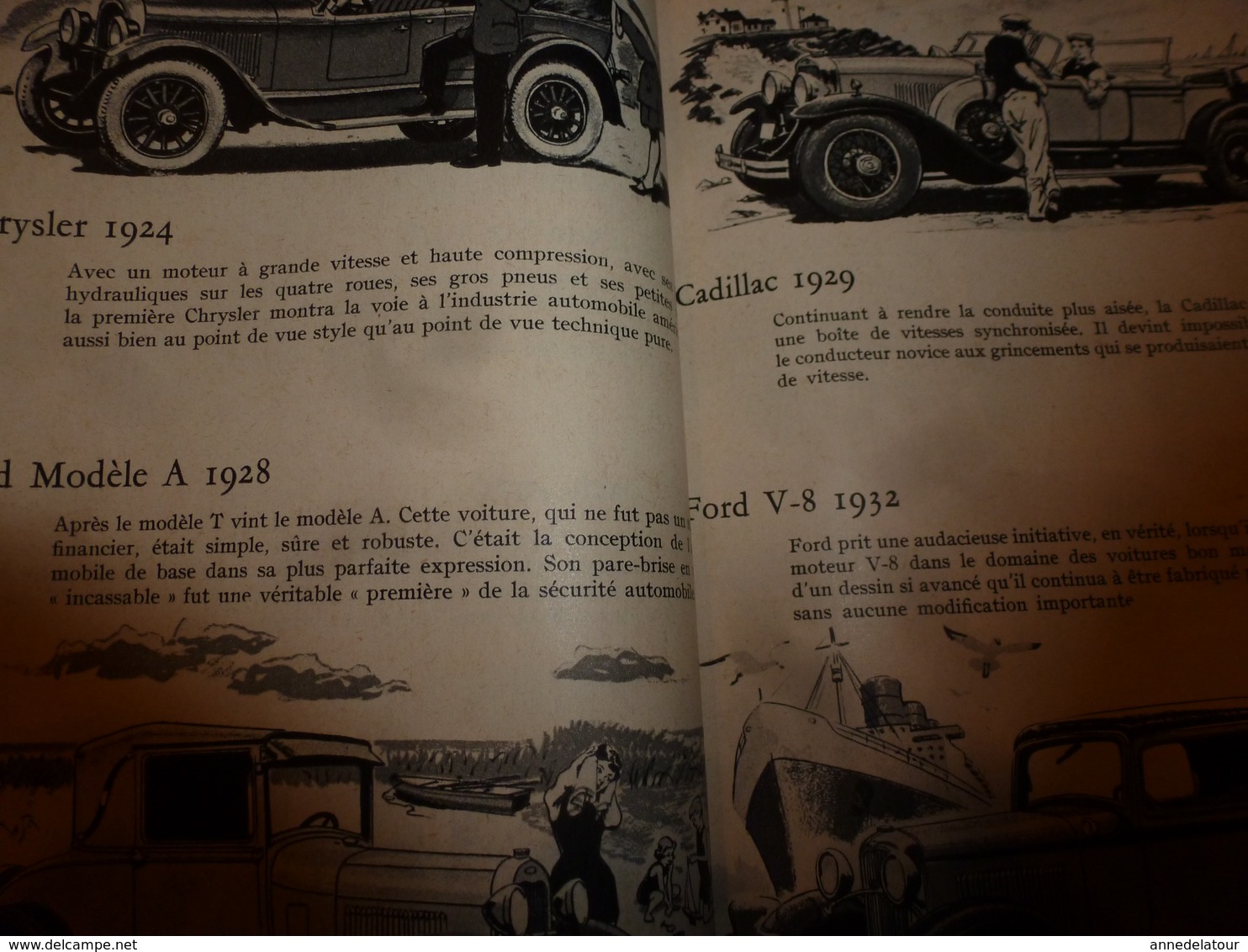 1958 MÉCANIQUE POPULAIRE: Les automobiles de 1800 à 1900 ( Ford,Thunderbird,Cadillac,Oldsmobile,Essex,Packard,etc)