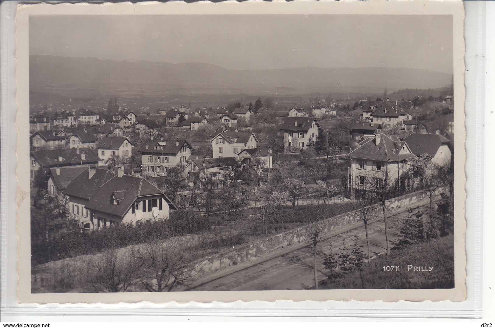 PRILLY - VUE DES MAISONS INDIVIDUELLES - N/C - Prilly