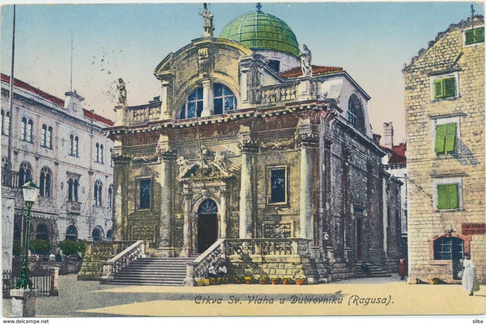 Croatia Dubrovnik, Ragusa 1925 / Crkva Sv. Vlaha / Kulisic / Kingdom SHS - Kroatien