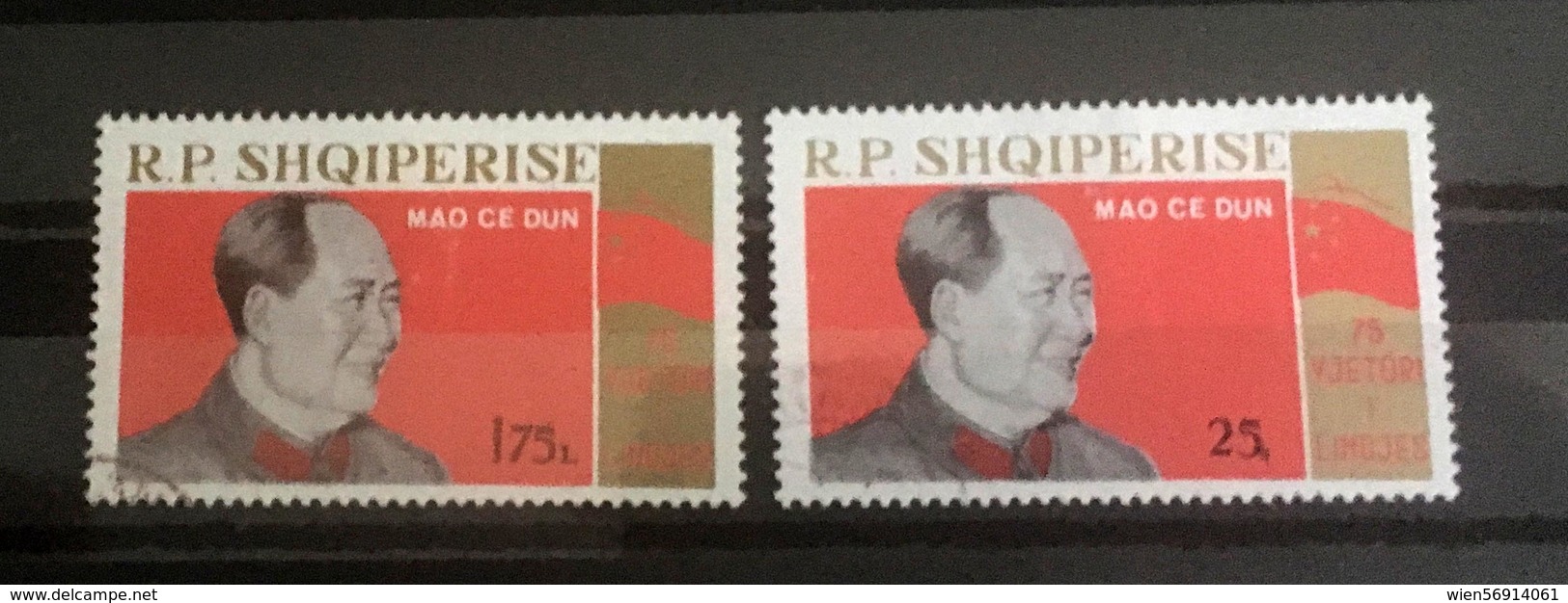 Mao China Albania - Mao Tse-Tung