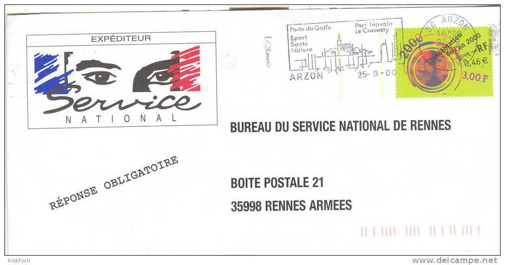 PAM BSN Rennes An 2000 - Service National - Armées - PAP: Sonstige (1995-...)