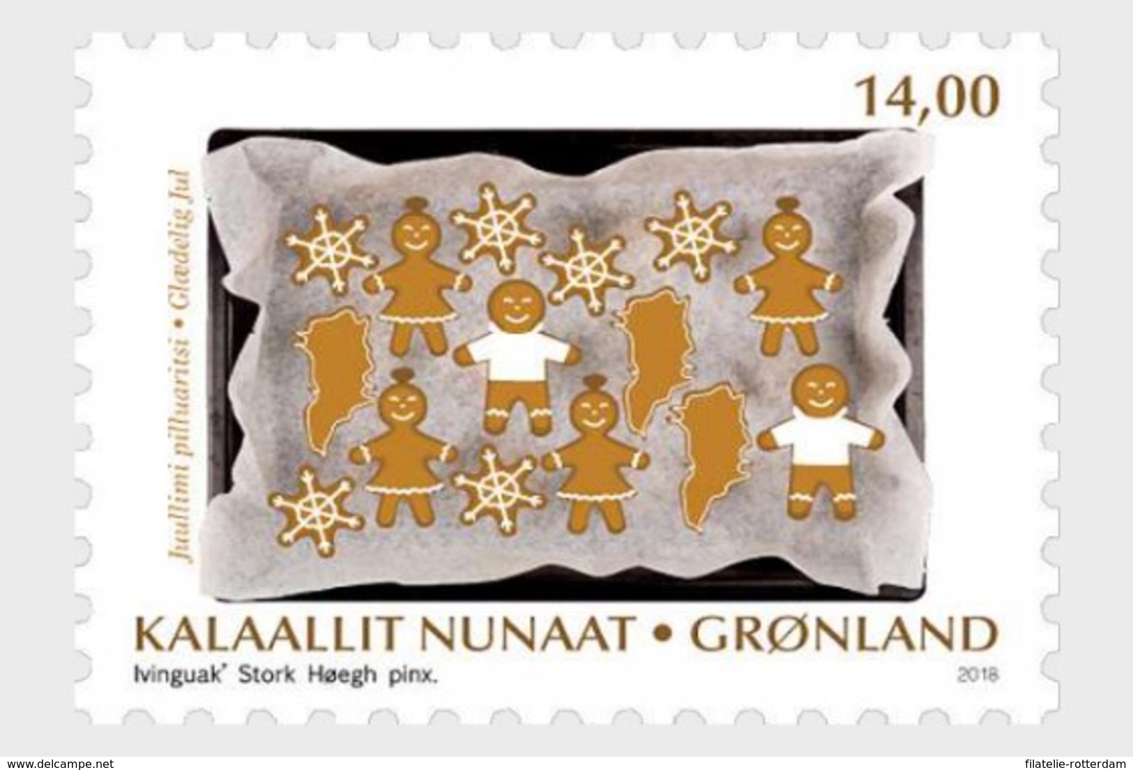 Groenland / Greenland - Postfris / MNH - Complete Set Kerstmis 2018 - Ongebruikt