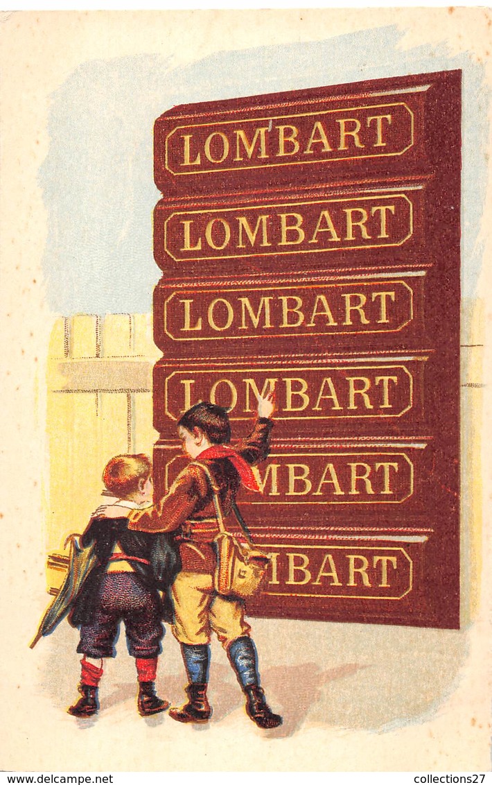 CHOCOLAT- LOMBART PARIS - Publicité