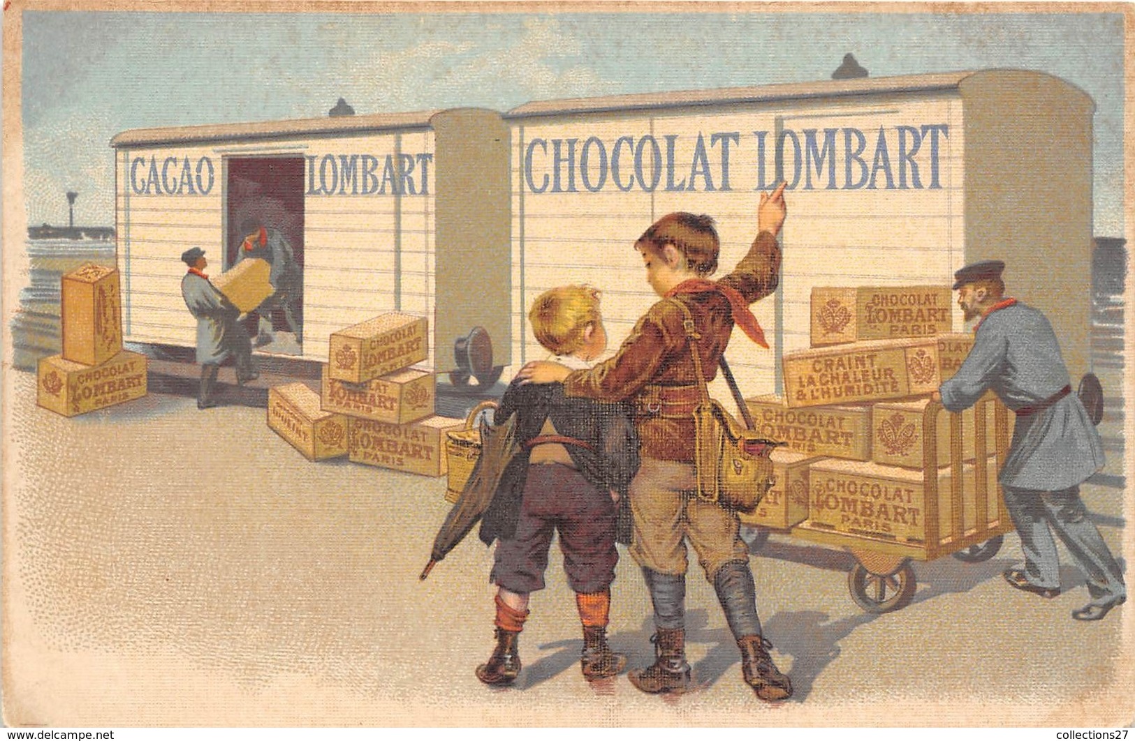 CHOCOLAT- LOMBART CACAO - Reclame