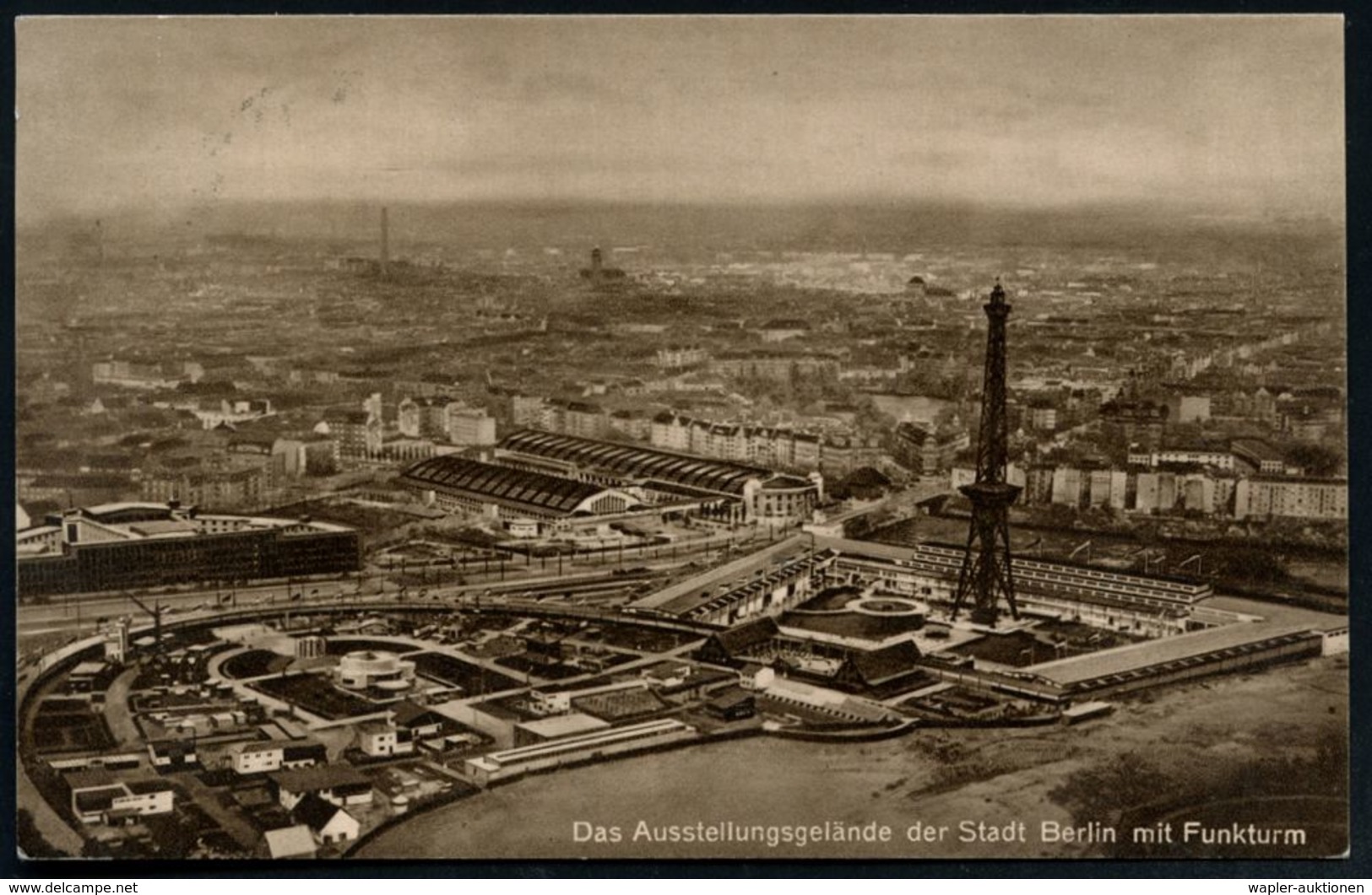 BERLIN-CHARLOTTENBURG 5/ Deutsche Bauausstellung..1931 1931 (22.6.) Seltener SSt Auf Foto-Ak.: JEDER EINMAL IN BERLIN..  - Autres & Non Classés