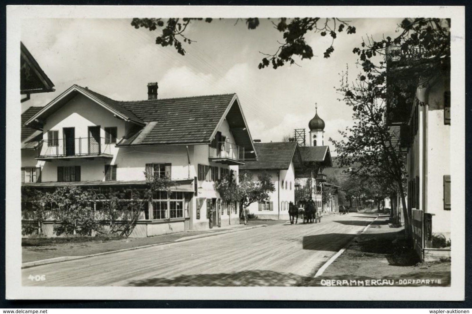 OBERAMMERGAU/ ***/ PASSIONSSPIELE/ ...1930/ OBERAMMERGAU 1930 MWSt = Kreuz U. Schweißtuch , Klar Gest. Bedarfs-Ausl.-Ak. - Christianisme