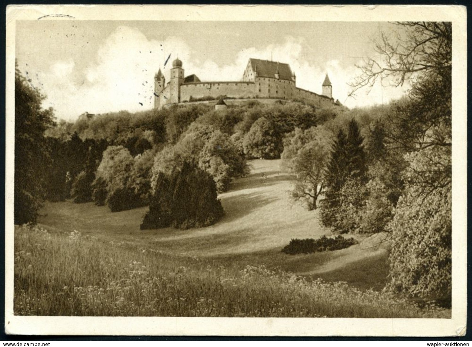 COBURG 1/ A/ Ein Dankbares Ausflugsziel!.. Ein Idealer Tagungsplatz! 1939 (5.8.) MWSt = Veste Coburg = Lutherstätte! , K - Christianisme