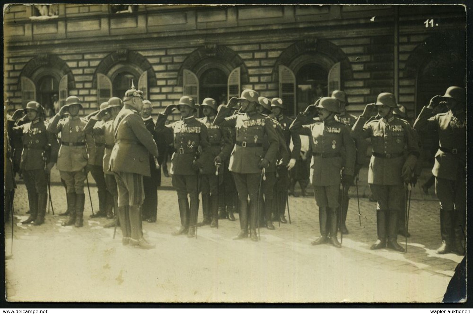 München 1922 (21.8.) 3 Verschiedene S/w.-Foto-Ak.: Hindenburg In München, Sign. Spiessl (Hindenbg. Und Veteranen (2), Im - Autres & Non Classés